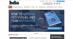 Desktop Screenshot of hda.co.uk